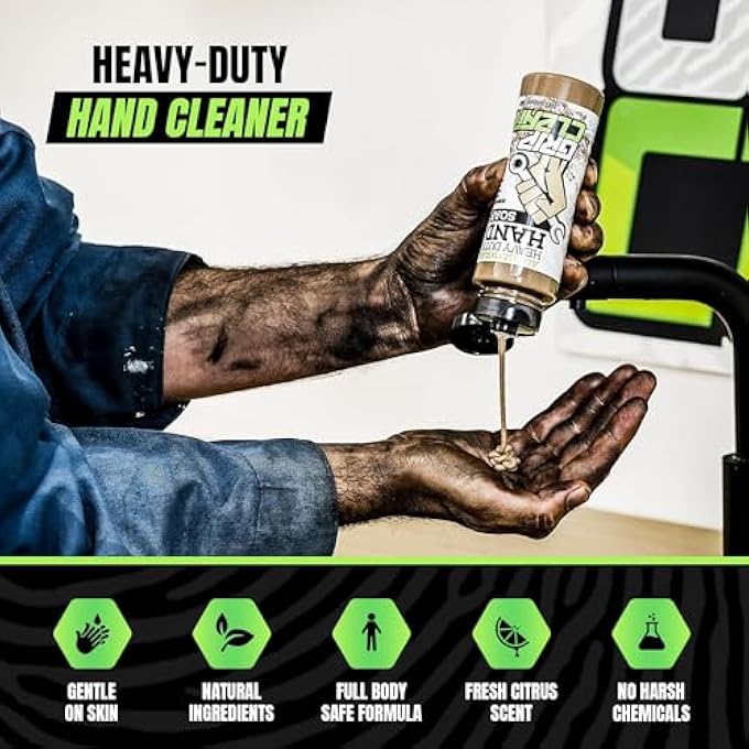 Grip Clean ALL NATURAL INDUSTRIAL HAND SOAP (1 PACK) - Image 5